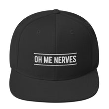 Load image into Gallery viewer, Oh Me Nerves Classic Snapback Hat
