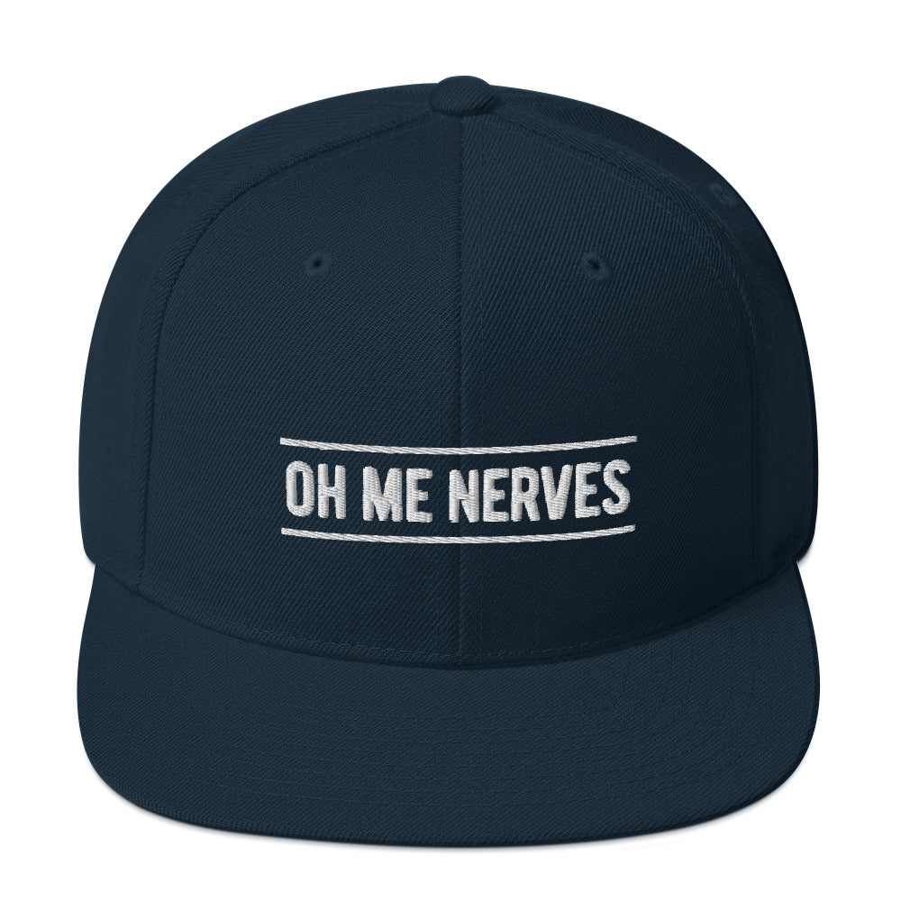 Oh Me Nerves Classic Snapback Hat