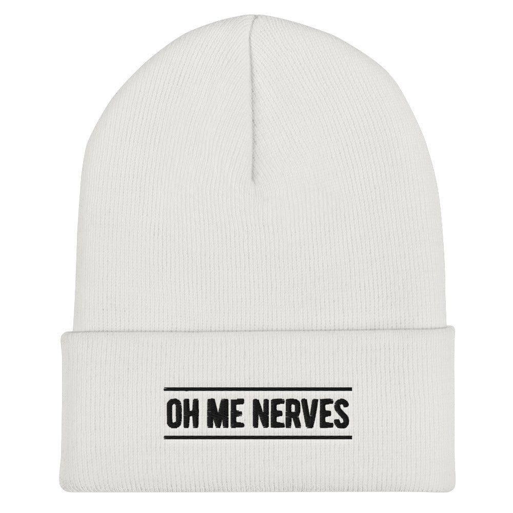 Oh Me Nerves Cuffed Beanie