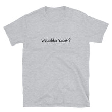 Load image into Gallery viewer, Whadda Ya&#39;at? Unisex T-Shirt (ADULT / BASIC)
