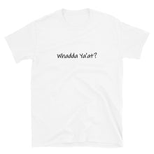 Load image into Gallery viewer, Whadda Ya&#39;at? Unisex T-Shirt (ADULT / BASIC)
