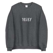 Load image into Gallery viewer, Yes B&#39;y Unisex Crewneck Sweater (ADULT)
