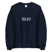 Load image into Gallery viewer, Yes B&#39;y Unisex Crewneck Sweater (ADULT)
