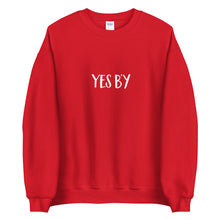 Load image into Gallery viewer, Yes B&#39;y Unisex Crewneck Sweater (ADULT)
