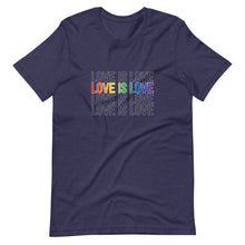 Load image into Gallery viewer, Love is Love Unisex T-Shirt (ADULT / PREMIUM)
